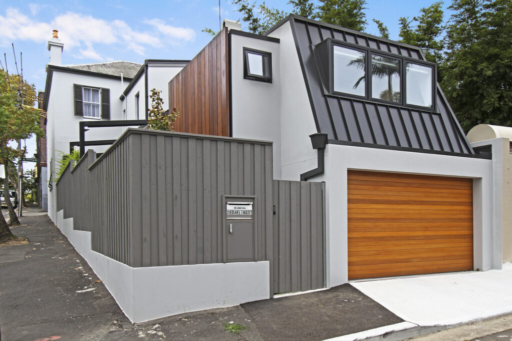 Victorian Terrace House Renovations in Glebe, Trusted Home Builders. Rear Back Elevation - House Extensions & Renovations.
